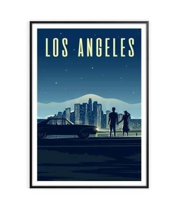 Affiche Los Angeles une grave pollution 