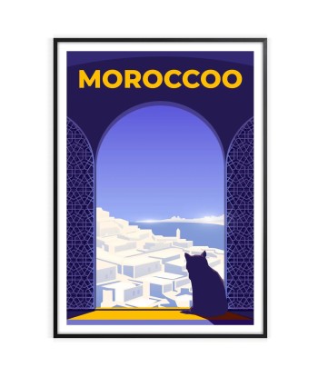 Affiche Voyage D’Affiche Marocaine pas cher