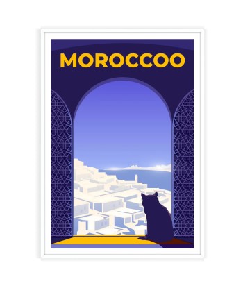 Affiche Voyage D’Affiche Marocaine pas cher