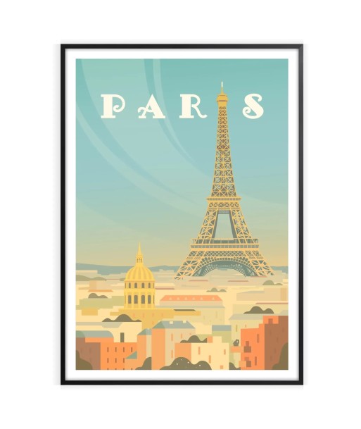 Affiche Voyage Affiche Paris de pas cher