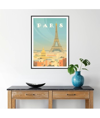 Affiche Voyage Affiche Paris de pas cher