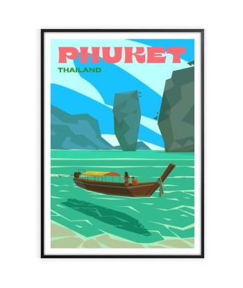 Affiche Voyage Affiche Phuket la chaussure