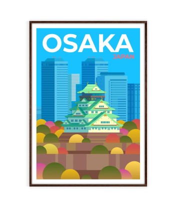 Osaka Affiche Japon Affiche Voir les baskets