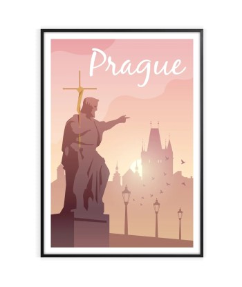 Affiche Prague des créatures d'habitude