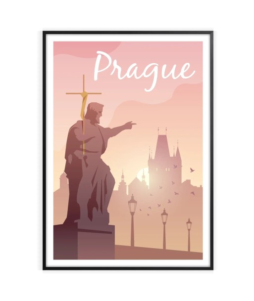 Affiche Prague des créatures d'habitude