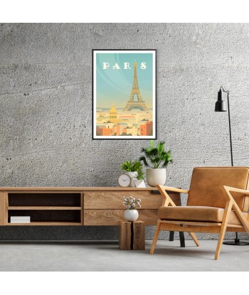 Affiche Voyage Affiche Paris de pas cher