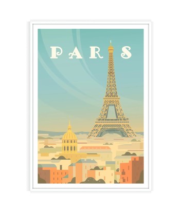 Affiche Voyage Affiche Paris de pas cher