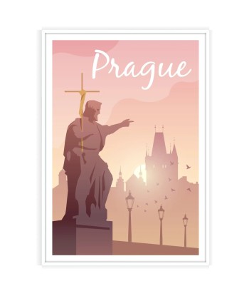 Affiche Prague des créatures d'habitude