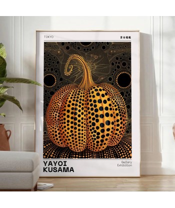 Pumpkin Yayoi Kusama Poster 1 d'Europe débarque