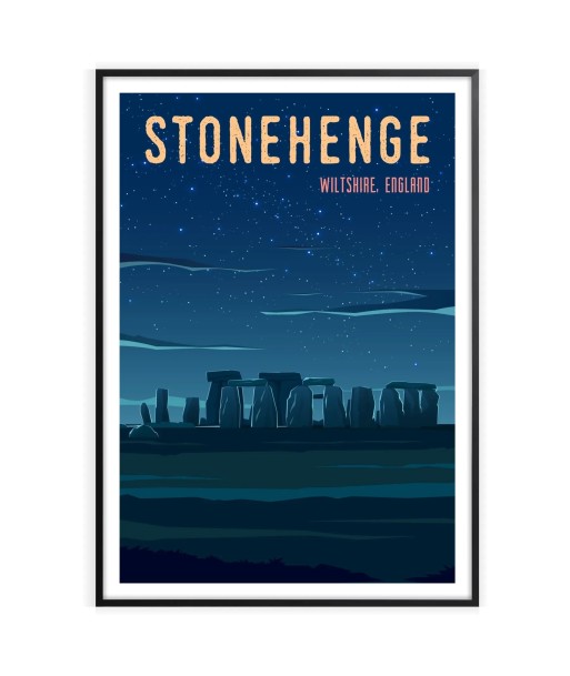 Affiche Stonehenge le concept de la Pate a emporter 