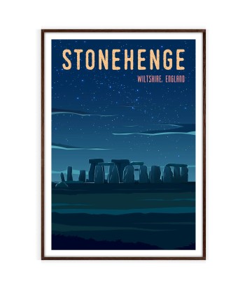 Affiche Stonehenge le concept de la Pate a emporter 