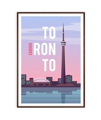 Affiche Toronto Pour