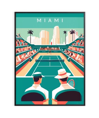 Affiche Miami Affiche Tennis Jusqu'à 80% De Réduction