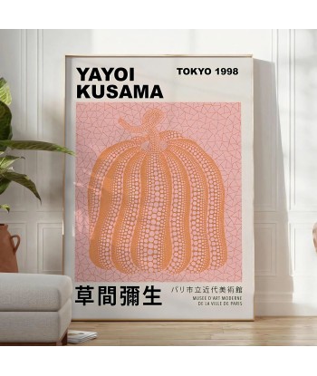 Pumpkin Yayoi Kusama Print 1 en linge