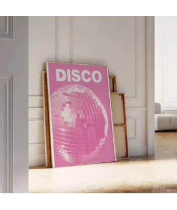 Affiche Populaire Disco Pink des créatures d'habitude