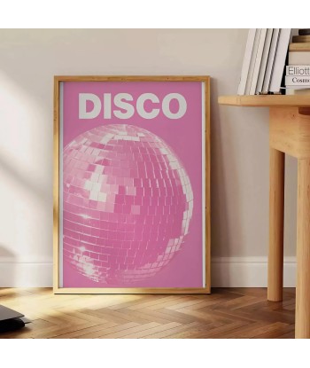 Affiche Populaire Disco Pink des créatures d'habitude