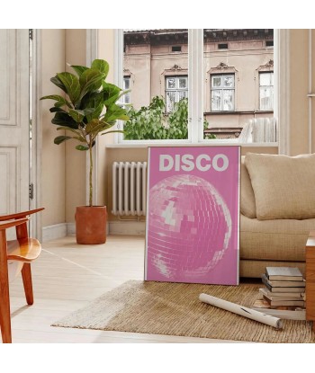 Affiche Populaire Disco Pink des créatures d'habitude