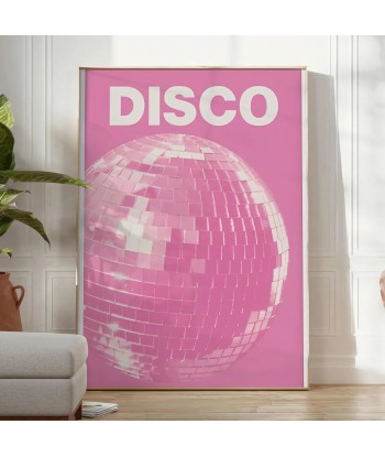 Affiche Populaire Disco Pink des créatures d'habitude