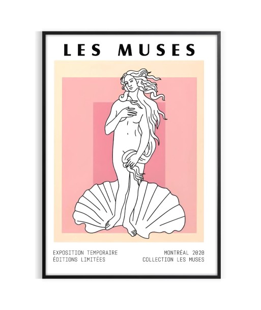 Affiche Graphique Les Muses Femme Les êtres humains sont 