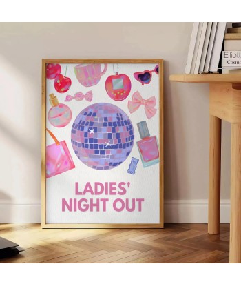 Affiche Tendance Soirée Disco Pour Dames en ligne des produits 