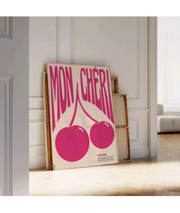 Affiche Graphique Cuisine Mon Chri Cherries meilleur choix