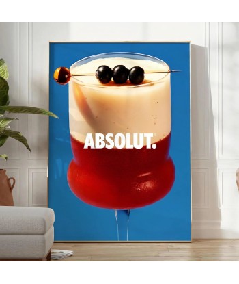 Affiche 1 Cocktail Absolut prix pour 