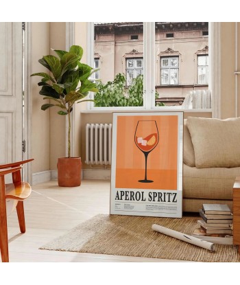 Cocktail Aperol Spritz Affiche le concept de la Pate a emporter 