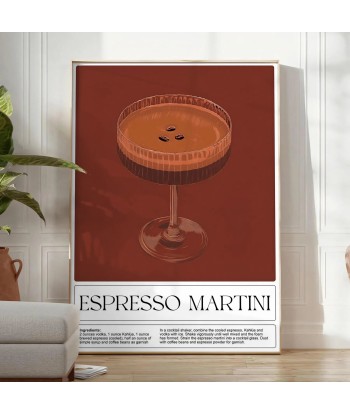 Cocktail Mafficheini Expresso Affiche les muscles