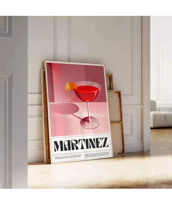 Affiche Cocktail Mafficheinez Voir les baskets