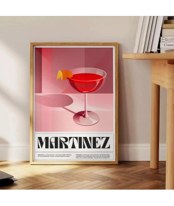 Affiche Cocktail Mafficheinez Voir les baskets