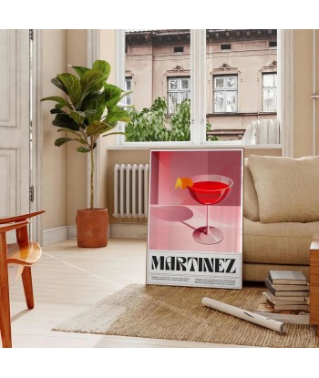 Affiche Cocktail Mafficheinez Voir les baskets