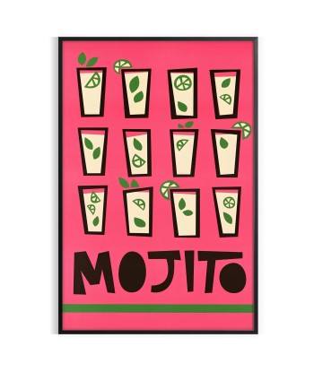 Affiche Cocktail Mojito Jusqu'à 80% De Réduction