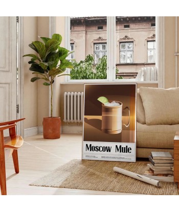 Affiche Pour Cocktail Moscow Mule les ctes