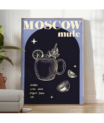 Moscou Muule Coktail Cocktail Affiche pas cheres