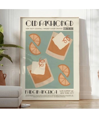 Affiche Cocktail L'Ancienne 1 français