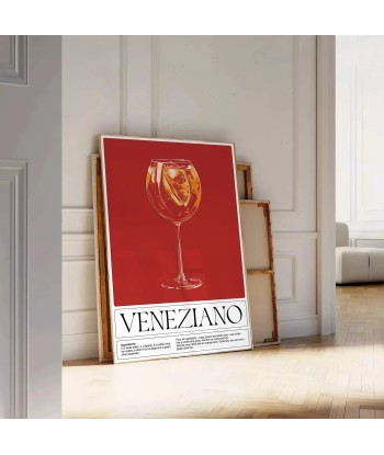 Affiche Cocktail Veneziano les muscles