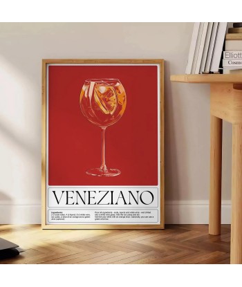 Affiche Cocktail Veneziano les muscles