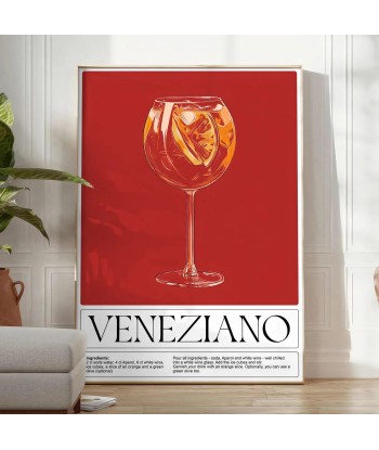 Affiche Cocktail Veneziano les muscles