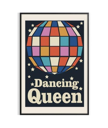 Affiche Groovy Dancing Queen de l' environnement