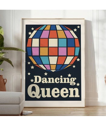 Affiche Groovy Dancing Queen de l' environnement