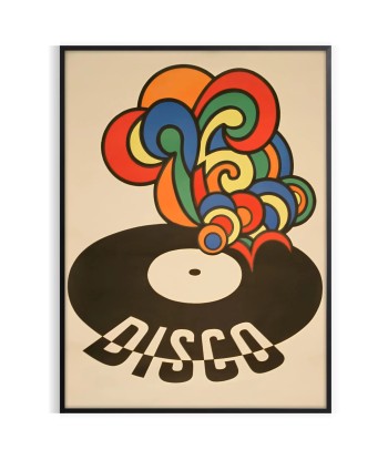 Vinyle Ettres Délices Groovy Affiche en ligne