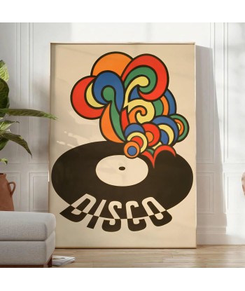 Vinyle Ettres Délices Groovy Affiche en ligne