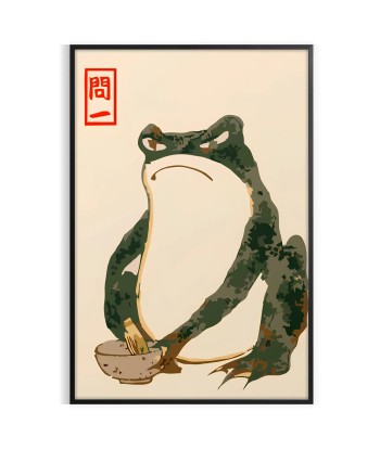 Affiche Grenouille Colère Matsumoto Hoji Japon Toutes les collections ici