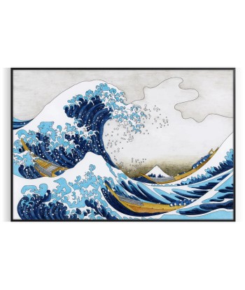 La Grande Vague Kanagawa Par Hokusai Affiche Japonaise france