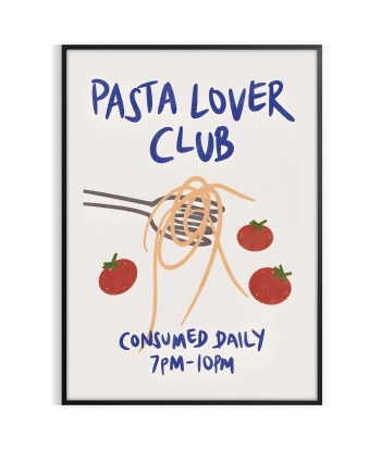 Affiche Cuisine Pasta Lover Club 2024