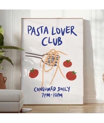 Affiche Cuisine Pasta Lover Club 2024