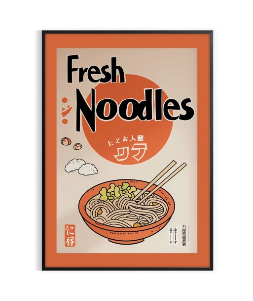 Affiche Cuisine Ramen 1 des créatures d'habitude