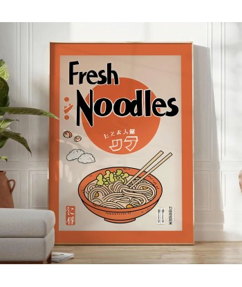 Affiche Cuisine Ramen 1 des créatures d'habitude