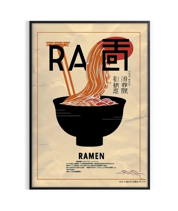 Cuisine Ramen Affiche1 de pas cher