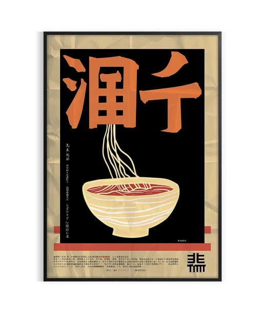 Affiche Cuisine Ramen france